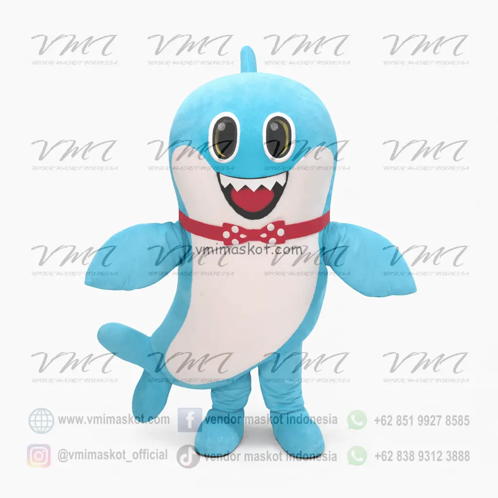 Baby Shark Biru Muda