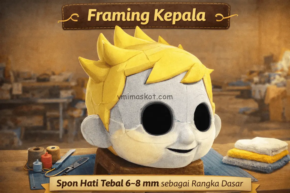 Ilustrasi Framing Kepala