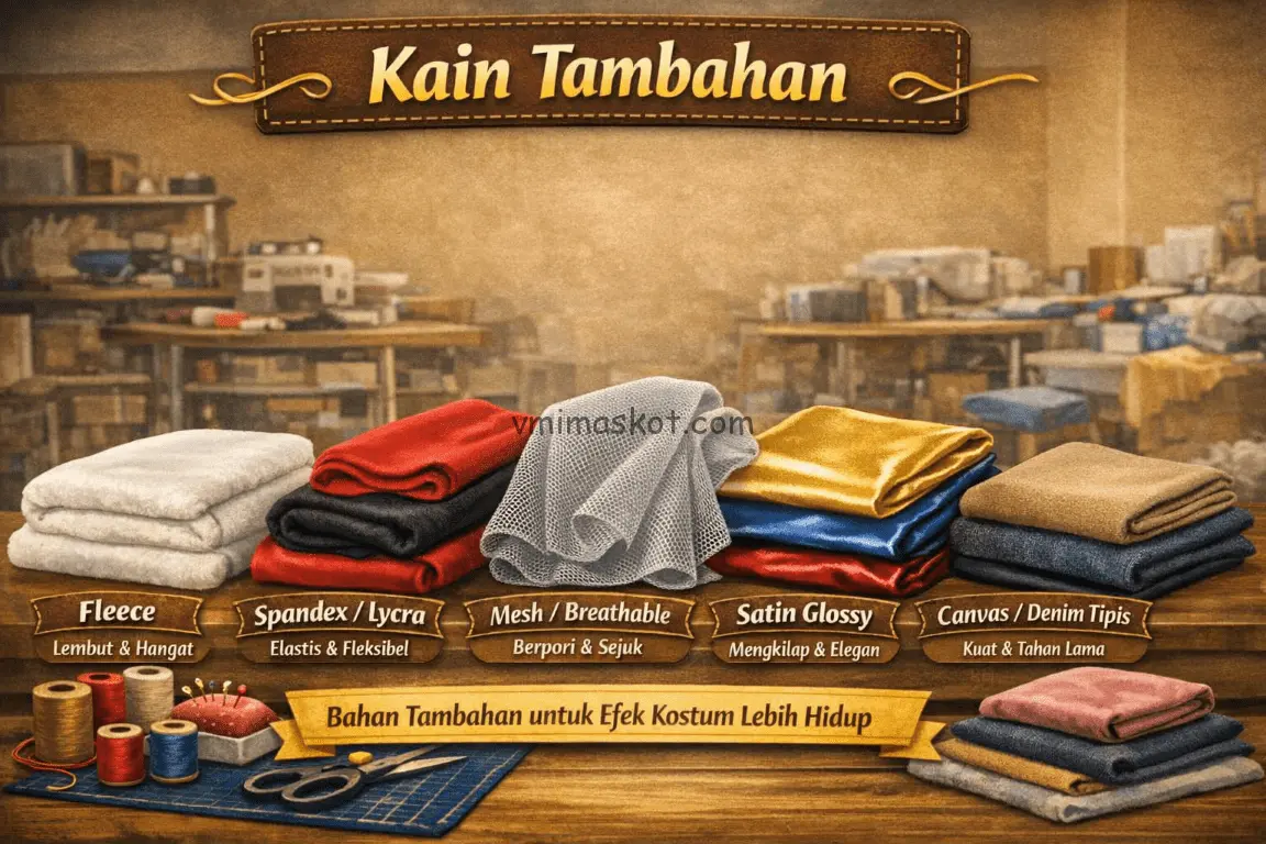 Ilustrasi Kain Tambahan