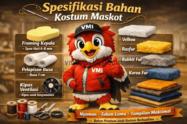 Ilustrasi Spesifikasi Bahan Vmimaskot 1